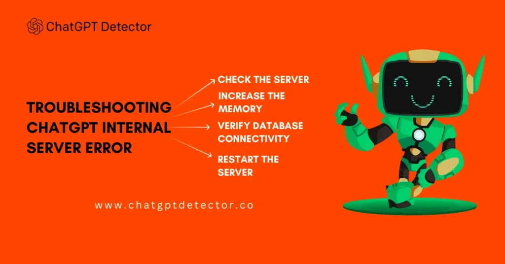 Troubleshooting ChatGPT Internal Server Error
