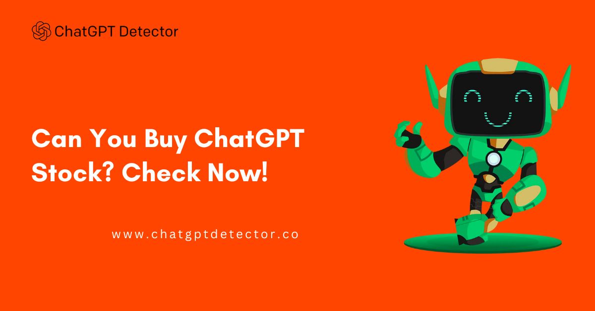 Buy ChatGPT Stock